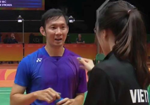 Ban gai co vu Tien Minh thang tran ra quan o Olympic 2016 hinh anh