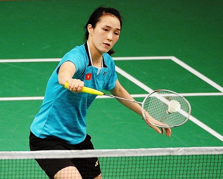 Vu Thi Trang thang tran dau tai Olympic hinh anh