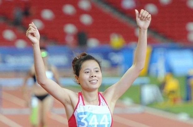 Nguyen Thi Huyen chia tay Olympic hinh anh
