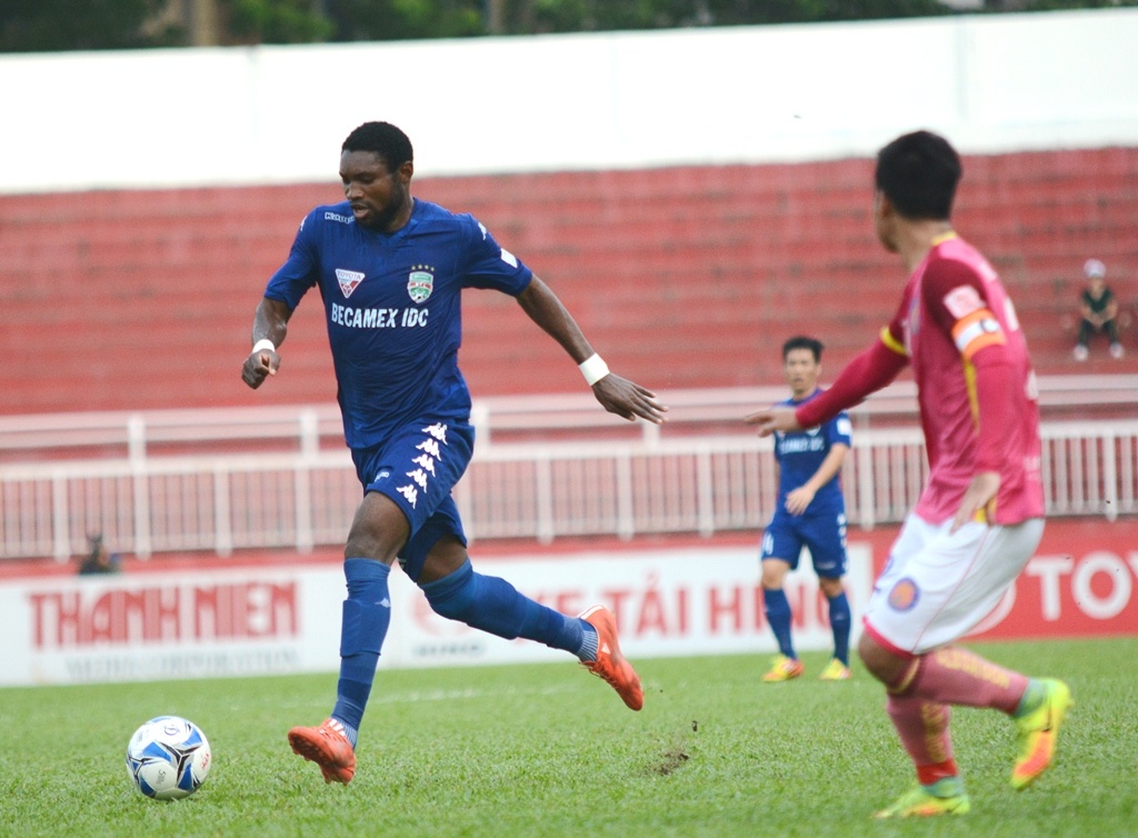 Bình Dương thắng CLB Sài Gòn ảnh 3 Binh Duong thang CLB Sai Gon anh 3