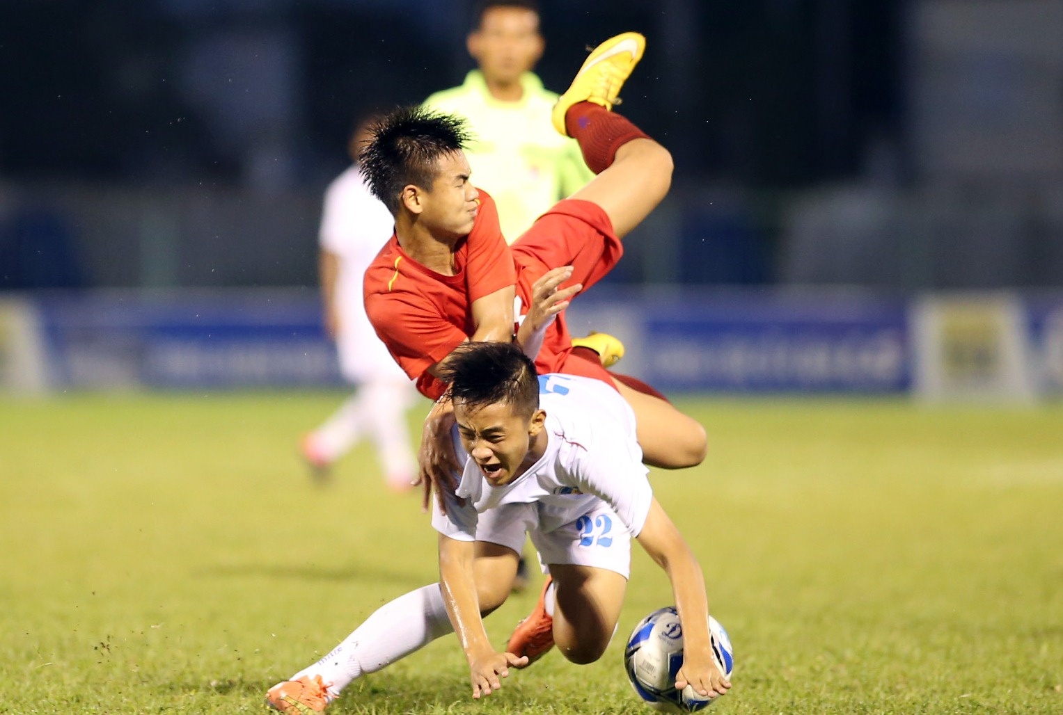 U15 HAGL chia diem o tran ra quan giai U15 quoc gia hinh anh