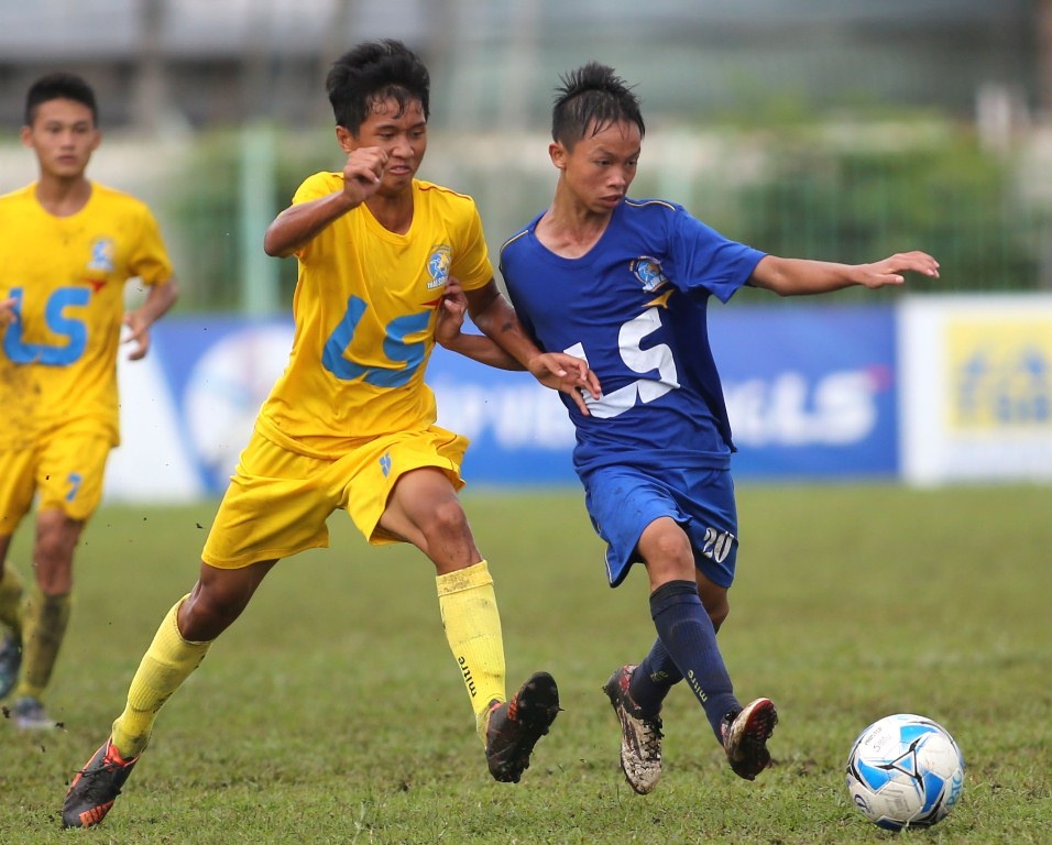 U15 HAGL gap PVF o chung ket giai U15 quoc gia hinh anh