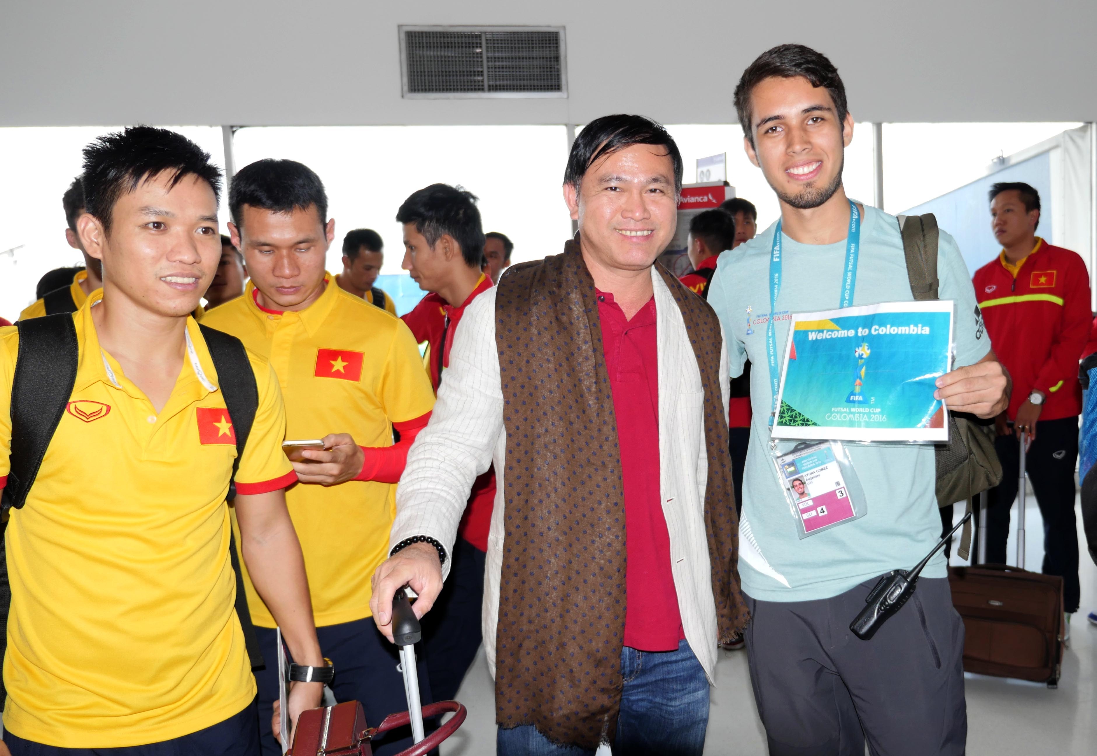 Tuyen futsal Viet Nam den Colombia anh 6