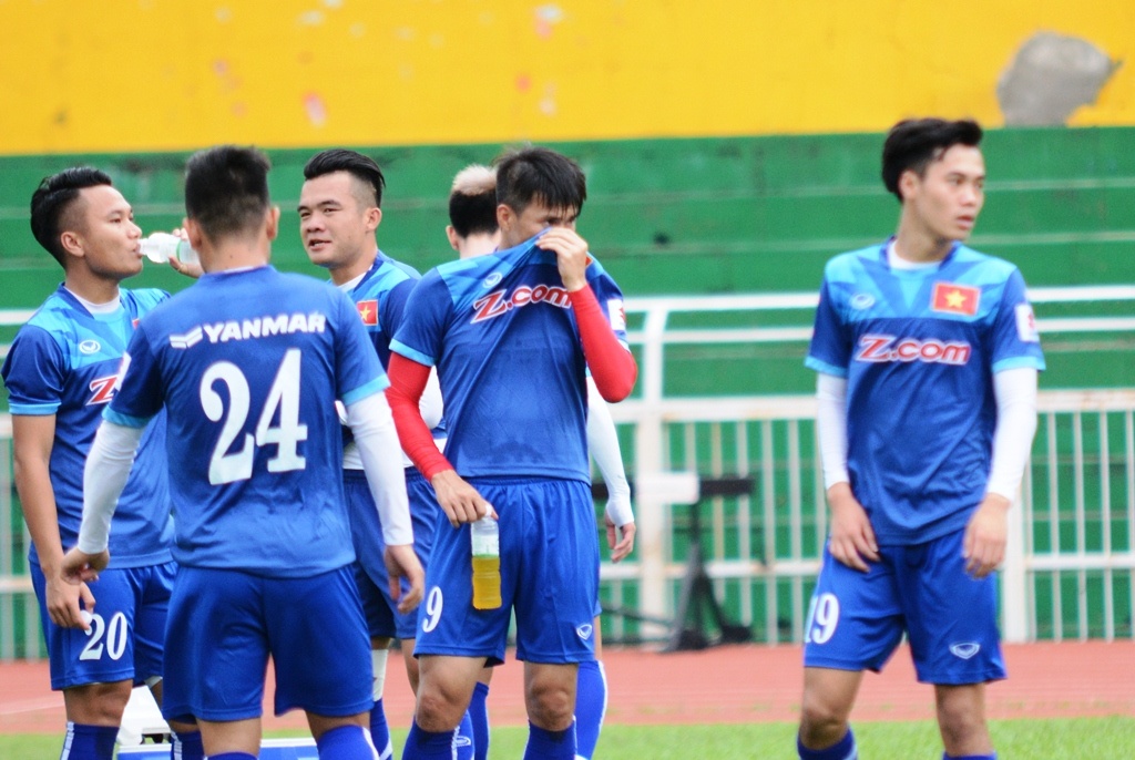 Tuyen Viet Nam tap tai TP.HCM chieu 26/9 anh 1