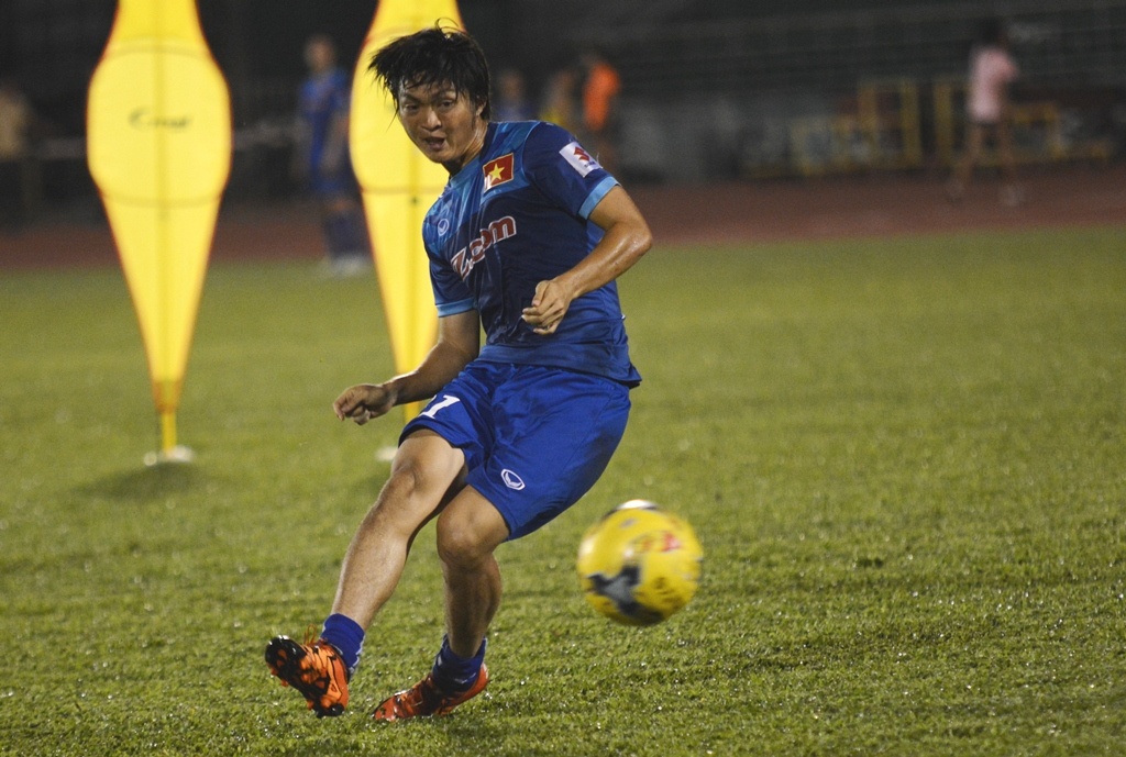 Trận giao hữu Việt Nam - Triều Tiên ảnh 1 Tran giao huu Viet Nam - Trieu Tien anh 1