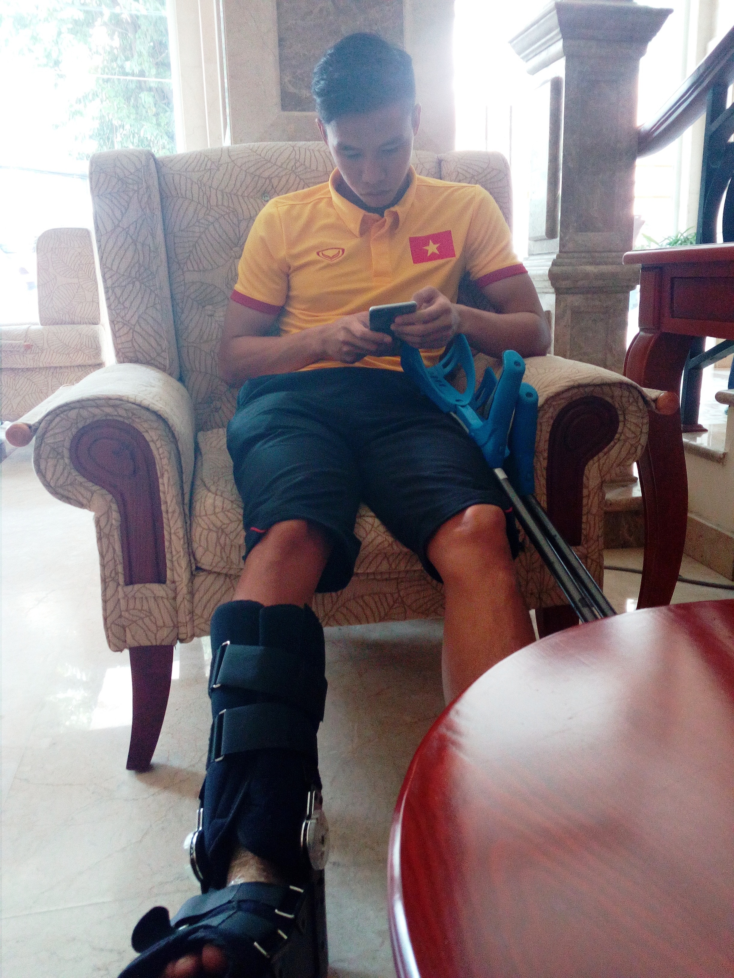 Kết luận chấn thương của Quế Ngọc Hải ảnh 1 Ket luan chan thuong cua Que Ngoc Hai anh 1