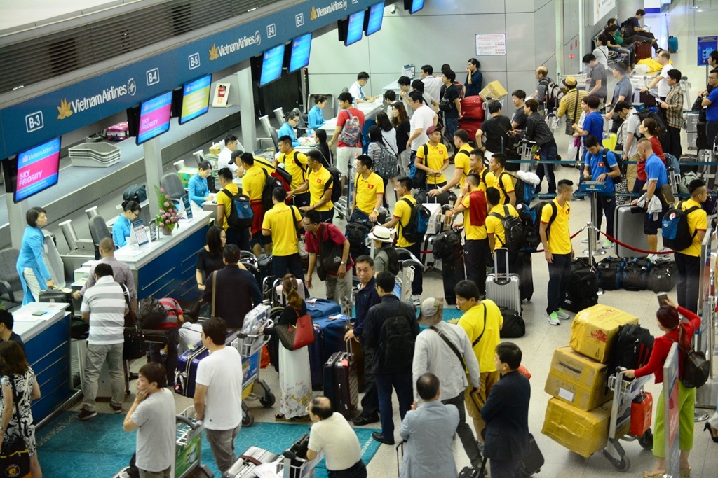 Tuyen Viet Nam sang Han Quoc tap huan anh 7