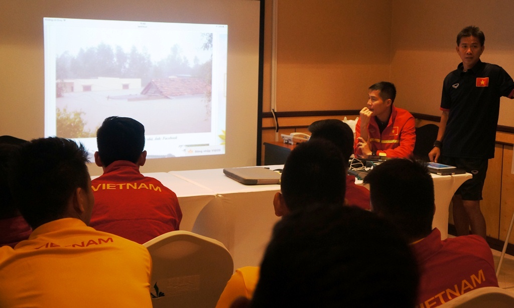 U19 Viet Nam chia se noi dau anh 1