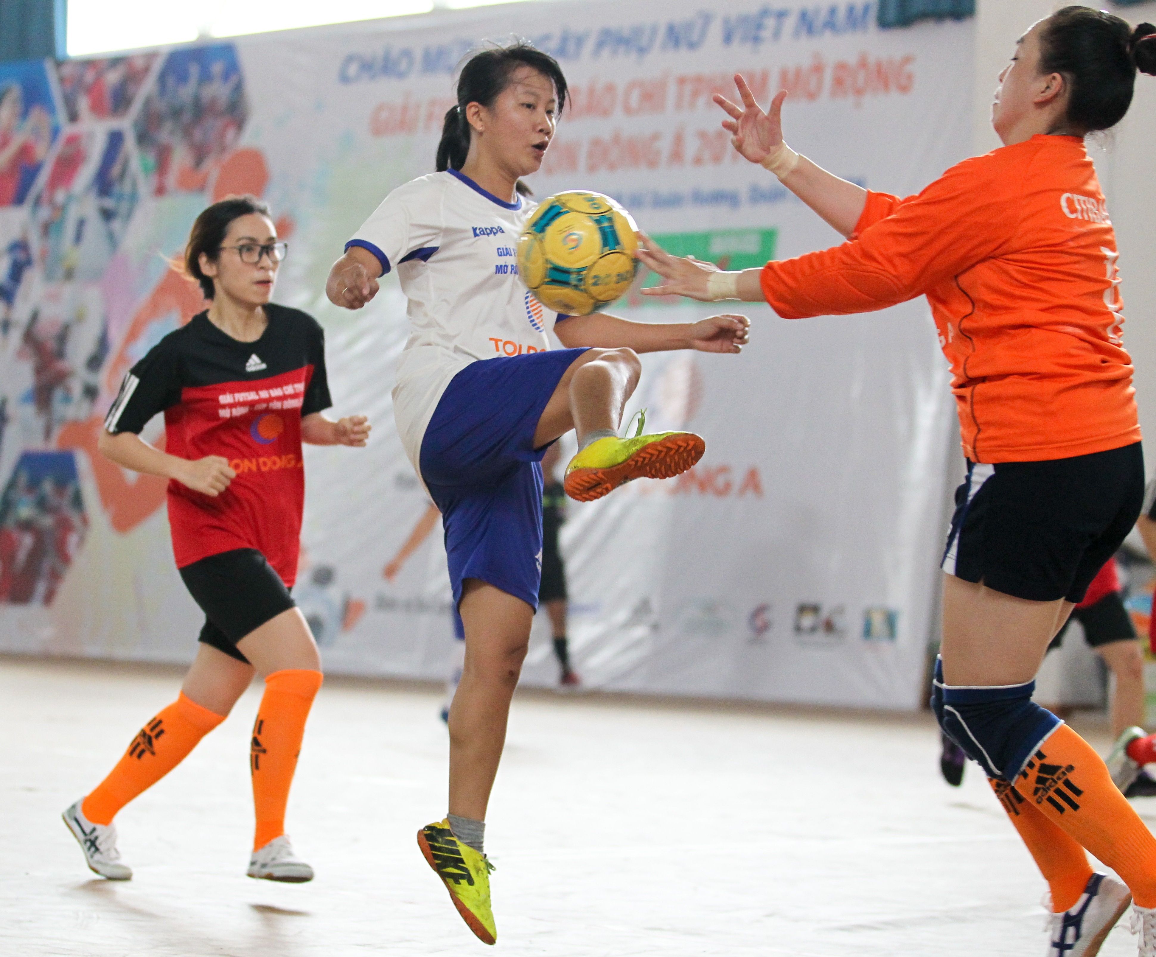 Ket thuc giai futsal bao chi 2016 anh 1