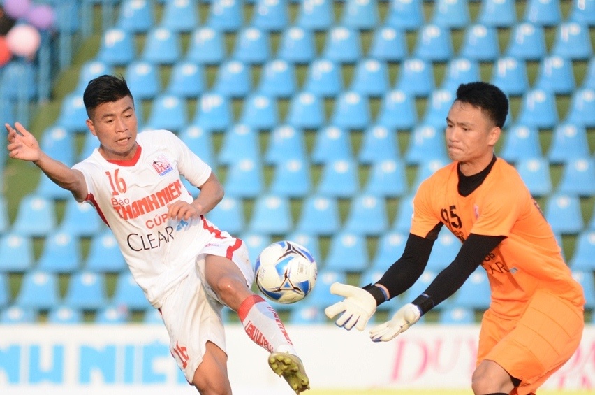 Doi hinh V.League cua HAGL chia diem o giai U21 quoc gia hinh anh
