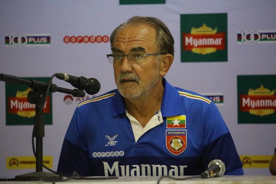 HLV Myanmar thất vọng vì đội nhà ảnh 1 HLV Myanmar that vong vi doi nha anh 1