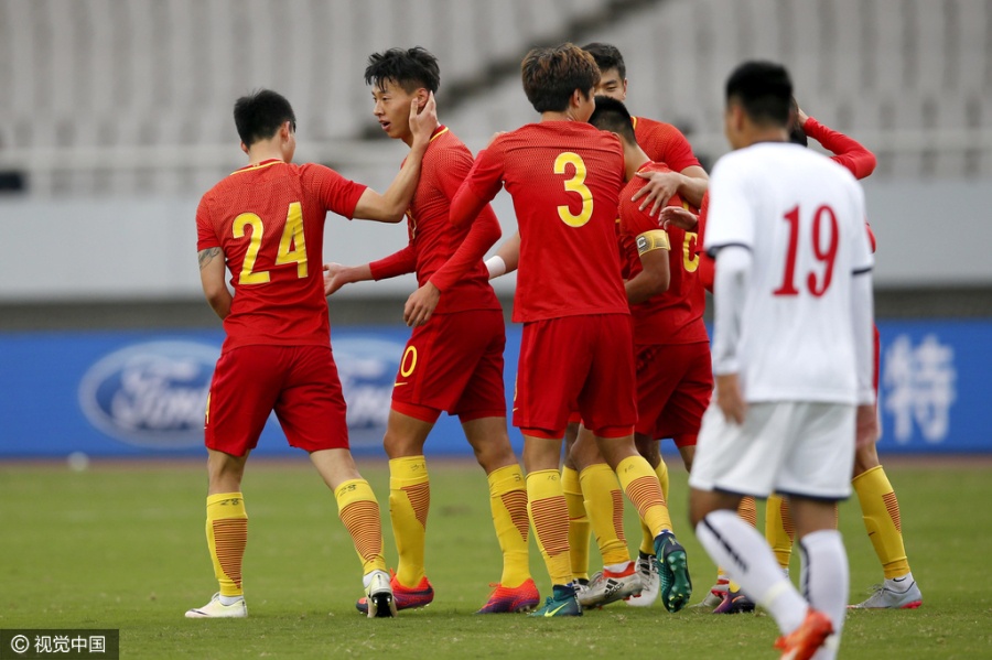 U22 Viet Nam hoa U22 Trung Quoc 1-1 anh 4