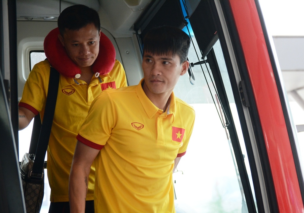Tuyen Viet Nam len duong du AFF Cup anh 1