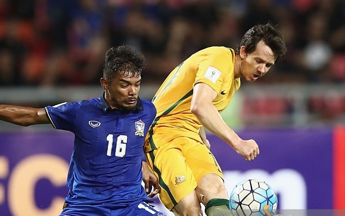 Highlights tran Thai Lan 2-2 Australia hinh anh