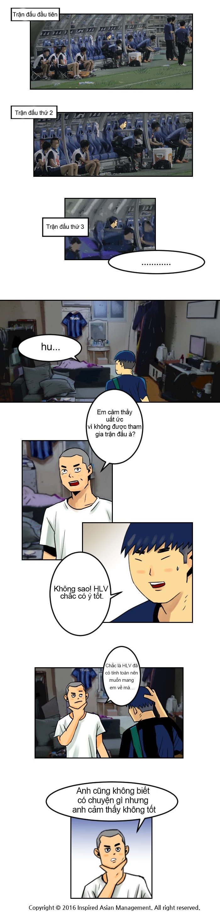 Webtoon tập 3 về Xuân Trường ảnh 2 Webtoon tap 3 ve Xuan Truong anh 2