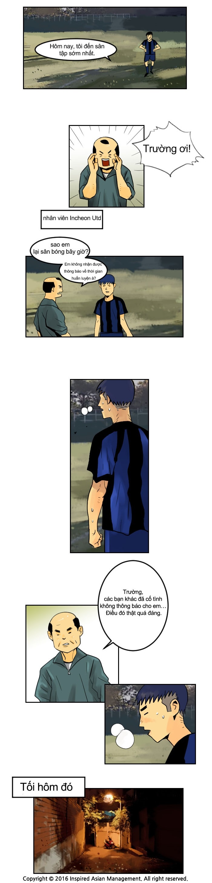 Webtoon tập 3 về Xuân Trường ảnh 3 Webtoon tap 3 ve Xuan Truong anh 3