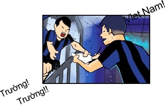 Xuan Truong toa sang tai Han Quoc len truyen tranh hinh anh