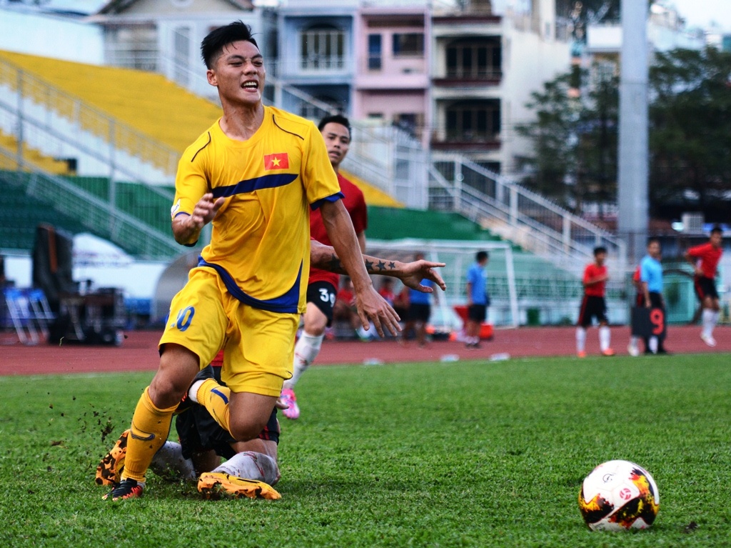 U21 Myanmar mang doi hinh khung anh 1