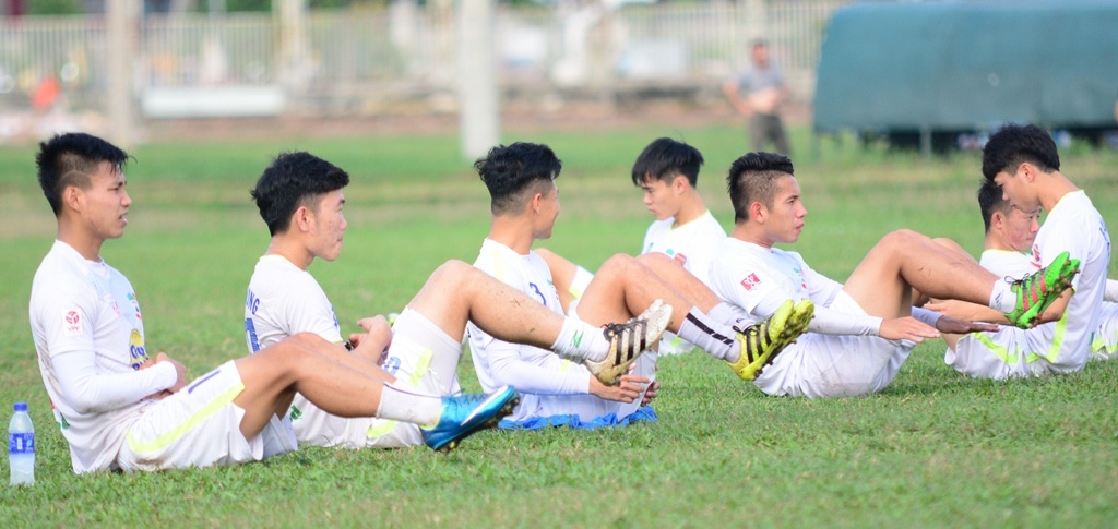 U21 HAGL tap luyen chieu 21/12 anh 1