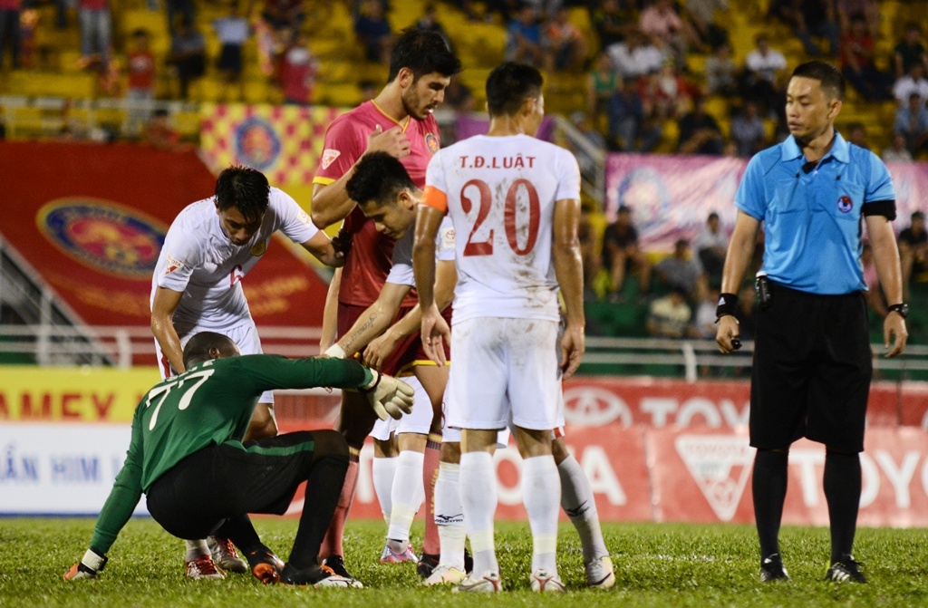 TP.HCM thang CLB Sai Gon 1-0 anh 8