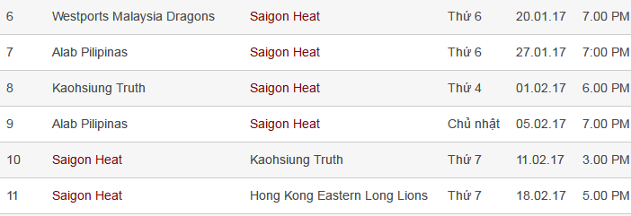 Saigon Heat thi dau xuyen Tet anh 1
