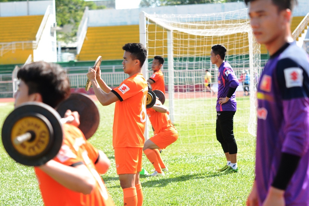 U23 Viet Nam tap nang sang 4/2 anh 4