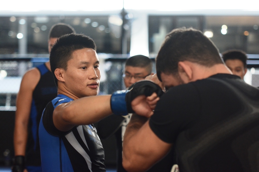 Ben Nguyen mong dong phim vo thuat cung Johnny Tri Nguyen hinh anh