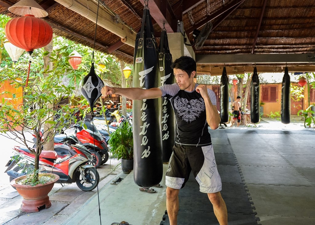 Vo si Ben Nguyen mo dong phim anh 1