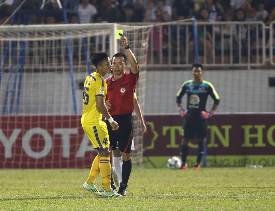 SLNA to trong tai co y do thay doi ket qua tran dau hinh anh