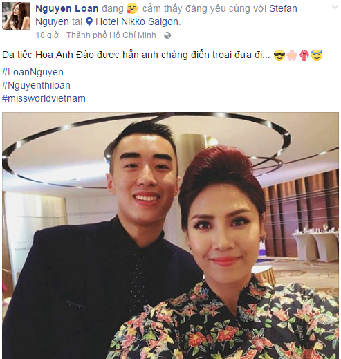 Nguyễn Thị Loan hẹn hò Stefan Nguyễn ảnh 1 Nguyen Thi Loan hen ho Stefan Nguyen anh 1