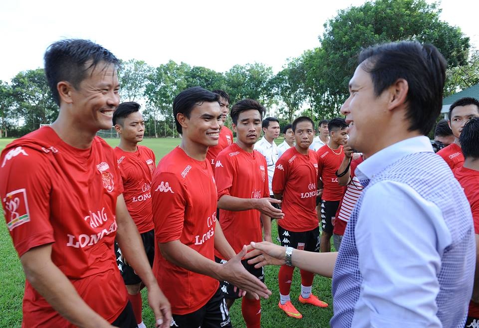 Trận Long An - HAGL chiều 25/2 ảnh 2 Tran Long An - HAGL chieu 25/2 anh 2