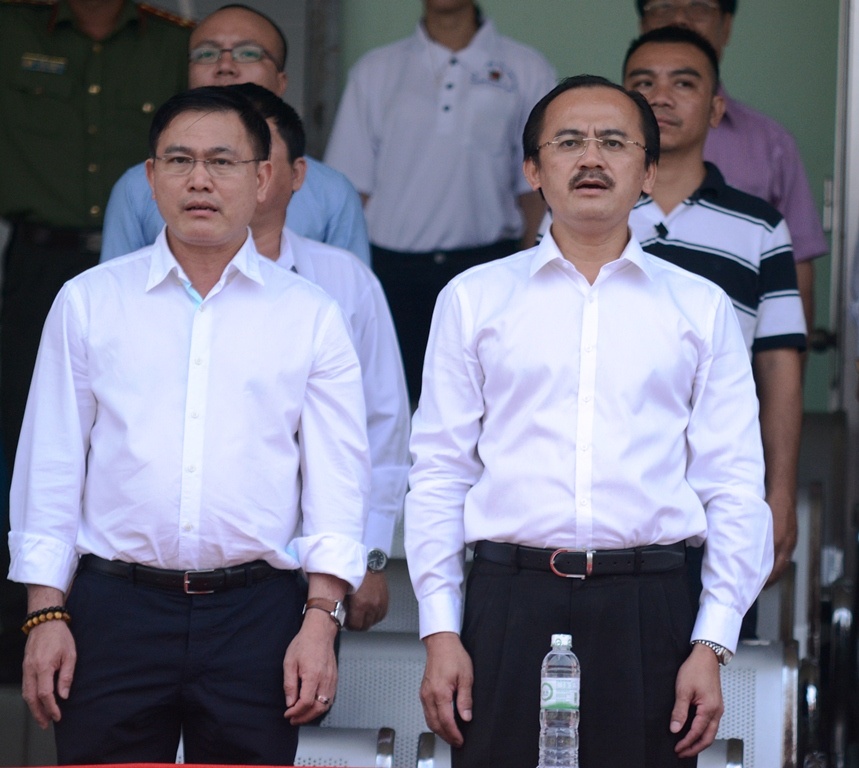 CDV Long An ung ho bau Nhiem anh 6