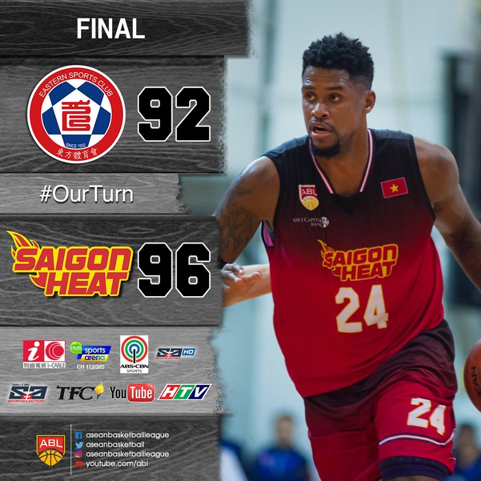 Saigon Heat thang tran tai Hong Kong anh 1