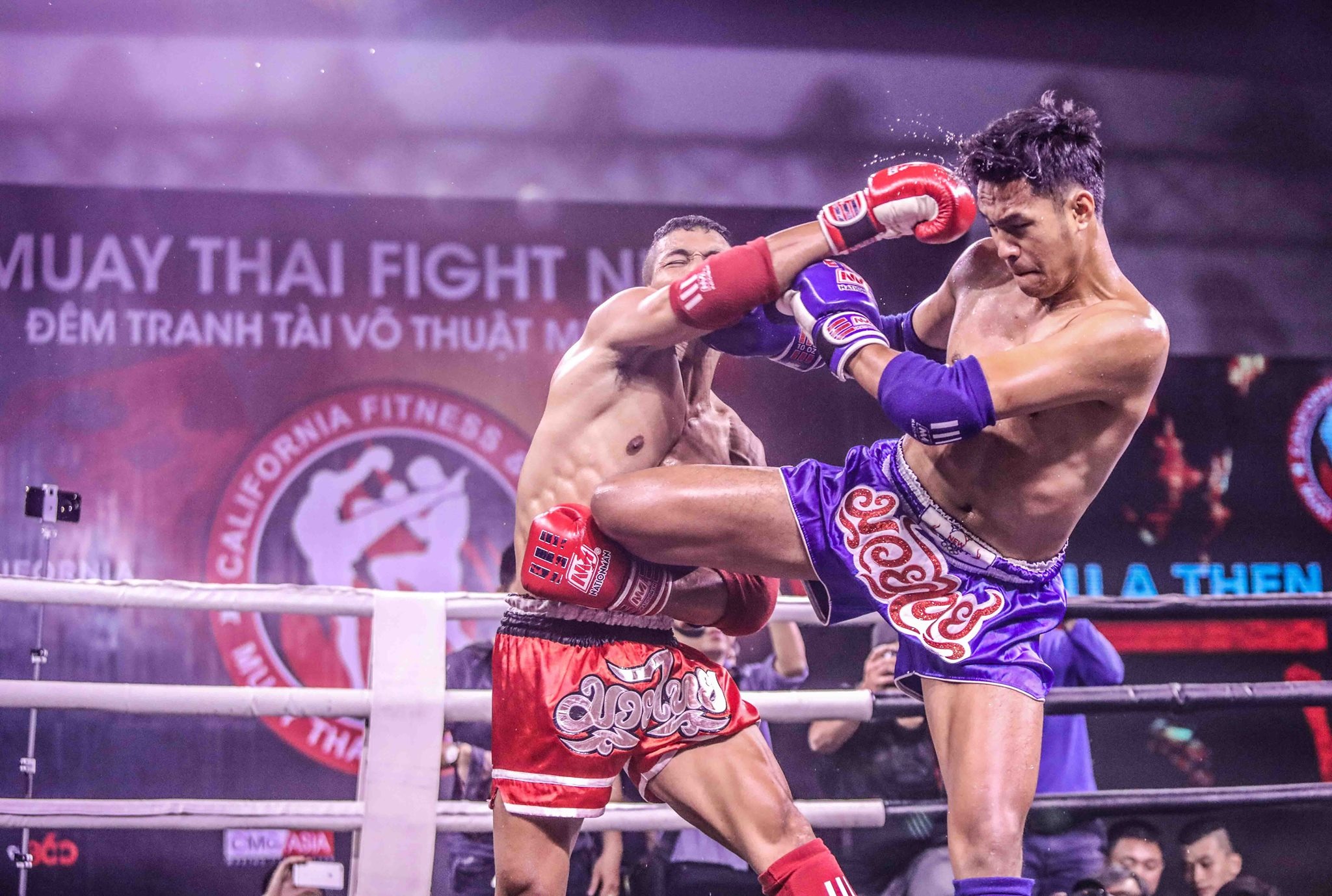 Man nhan voi man dau vo Muay Thai dinh cao tai TP.HCM hinh anh