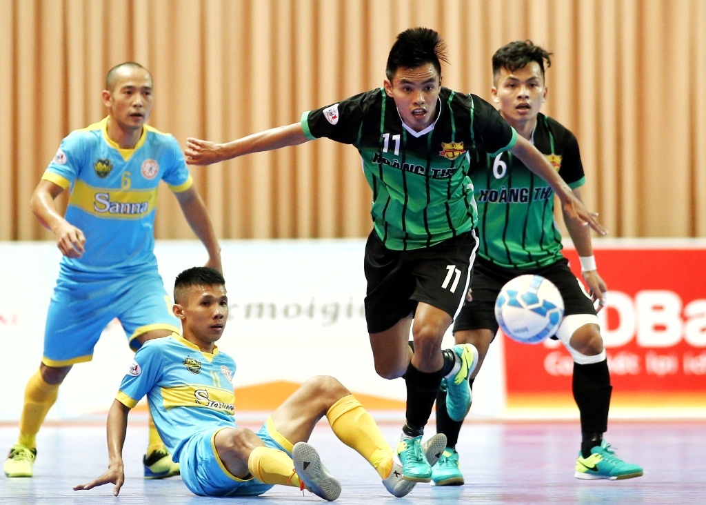 Giai futsal vo dich quoc gia khoi dong hao hung hinh anh