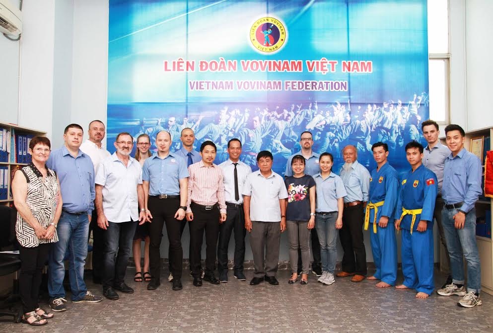 Vovinam quảng bá ra thế giới ảnh 1 Vovinam quang ba ra the gioi anh 1