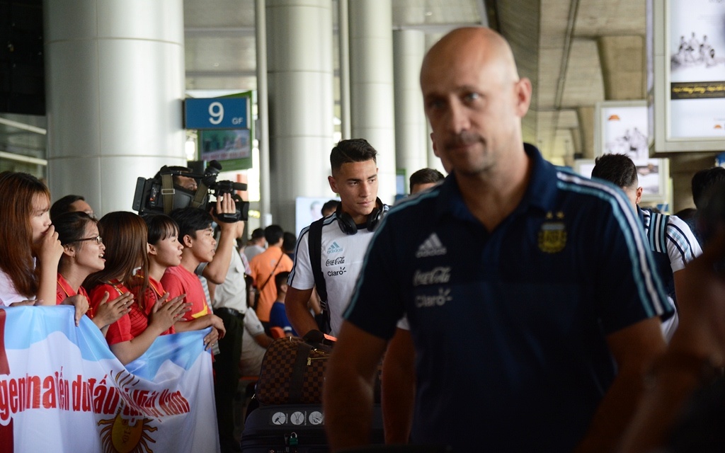 U20 Argentina dat chan den Viet Nam anh 1