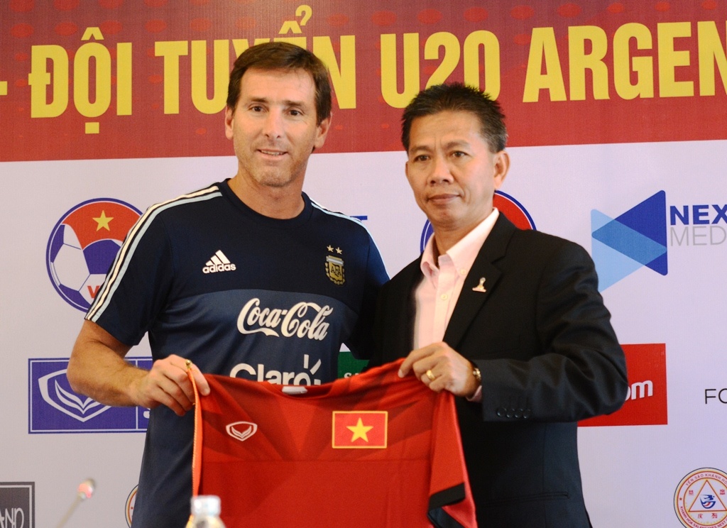 Họp báo trận trước trận U20 Việt Nam ảnh 1 Hop bao tran truoc tran U20 Viet Nam anh 1