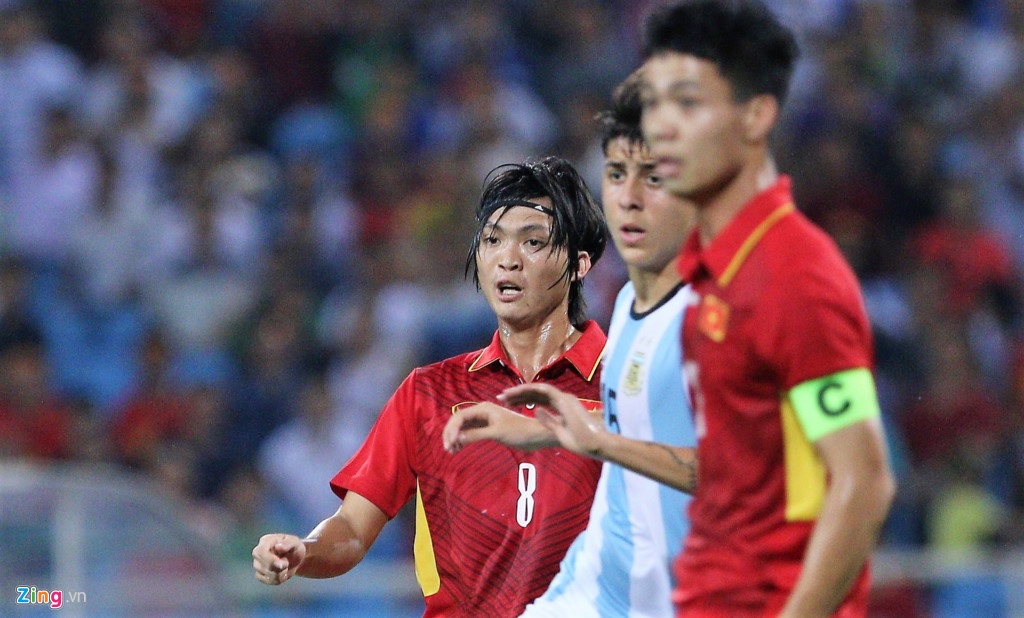 U22 Viet Nam thi dau ngay 29/7 anh 1