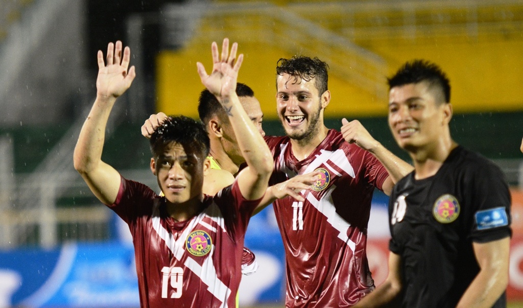 CLB Sai Gon loai HAGL khoi Cup quoc gia hinh anh