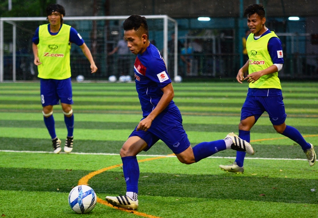 Tuyen Viet Nam tap chieu 6/6 anh 1