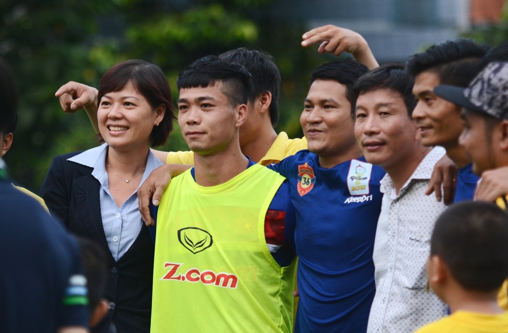 Tuyen Viet Nam tap chieu 7/6 anh 7