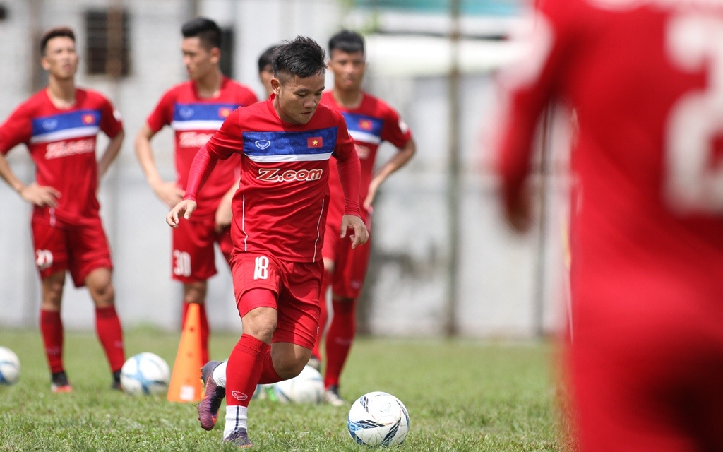 Tuyển Việt Nam tập sút sáng 8/6 ảnh 5 Tuyen Viet Nam tap sut sang 8/6 anh 5