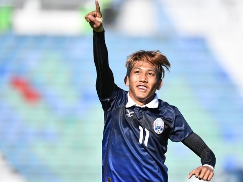 ‘Messi’ Campuchia ham mo Cong Vinh, muon ghi ban vao luoi DTVN hinh anh