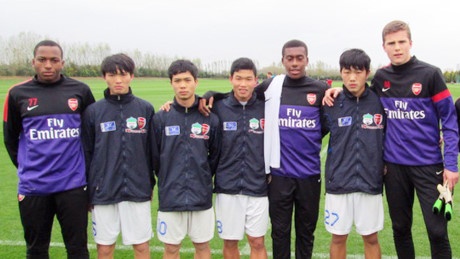 HAGL het hop tac voi Arsenal anh 1