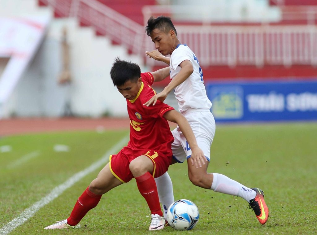 U17 Viettel co chien thang dau tay o giai U17 quoc gia hinh anh