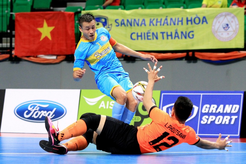 CLB futsal Viet Nam tao mua ban thang o giai Dong Nam A hinh anh