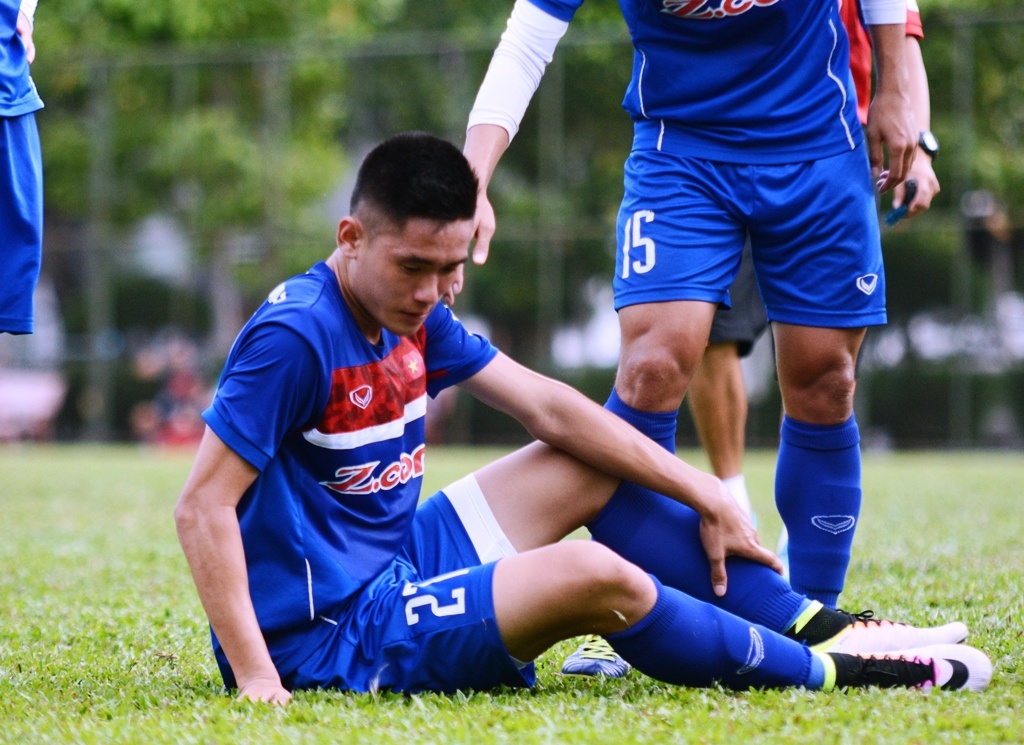 U22 Viet Nam da tap chieu 15/7 anh 6