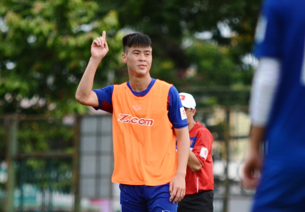 U22 Viet Nam tap chieu 15/7 anh 2