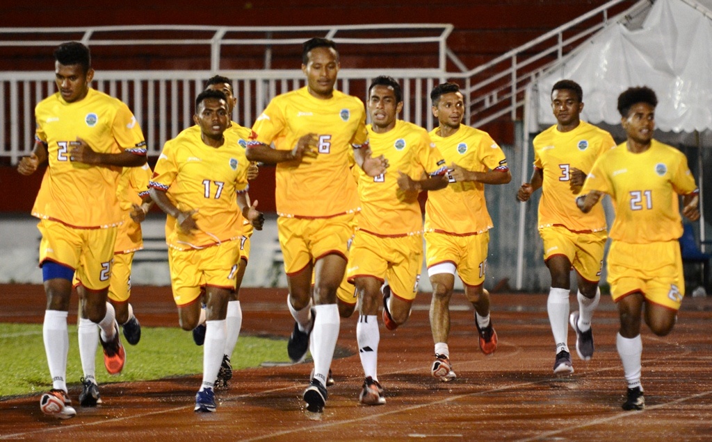 U22 Viet Nam tap luyen chieu 18/7 anh 8